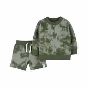 NWT carter’s sweatshirt and shorts set 6-9 months